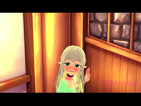 ❤️ (Armadilha) A criada Elvish ajuda-o a lavar a cara. ❤️❌ Porno fodido em nós